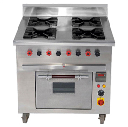 Four Burner Range With Oven