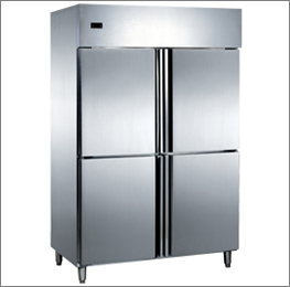 Four Door Vertical Freezer / Refrigerator