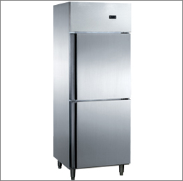 Two Door Vertical Freezer / Refrigerator