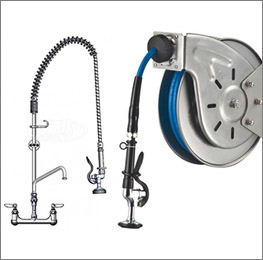 Pri Rinse Faucet & Hose Reen